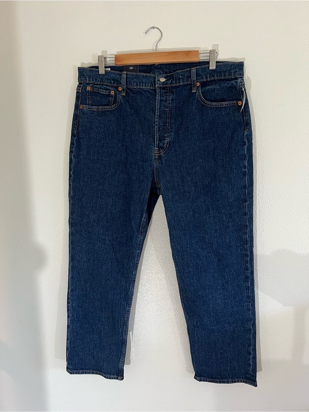NWT GAP Women's Straight Leg Jeans - Dark Blue Denim